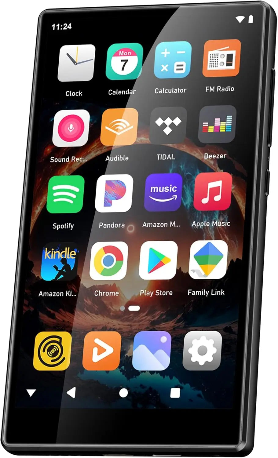 160GB MP3 Player, Bluetooth, WiFi, Spotify, Audible, Pandora, 4.7" Display, 512GB‌