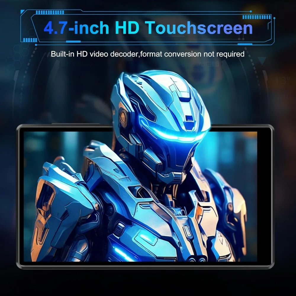 160GB MP3 Player, Bluetooth, WiFi, Spotify, Audible, Pandora, 4.7" Display, 512GB‌