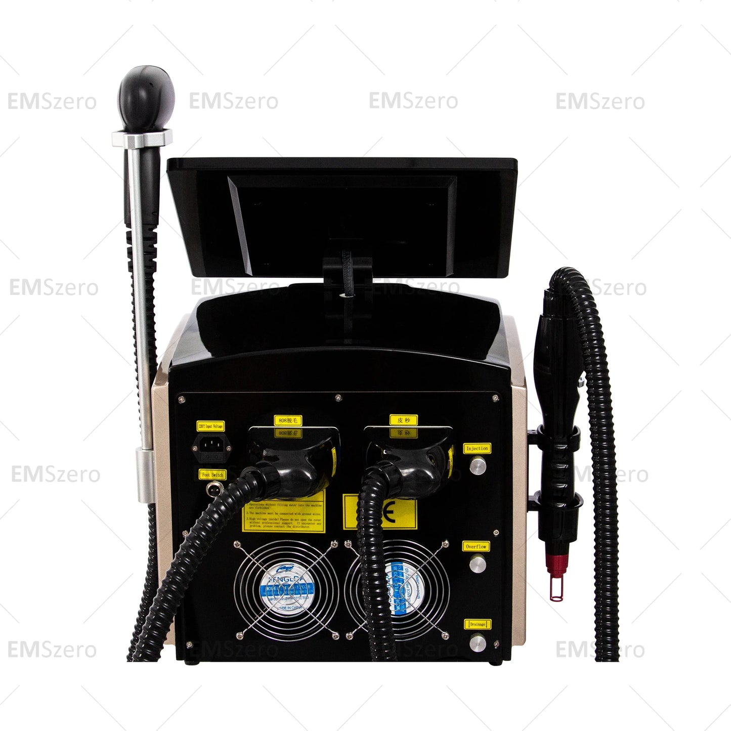 Ice Painless Alexandrite Permanent Hair Remover 755nm 808nm Diode Hair Removal Machine Epilation Definitive Head Painless Salon