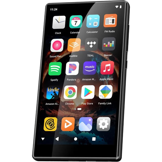 160GB MP3 Player, Bluetooth, WiFi, Spotify, Audible, Pandora, 4.7" Display, 512GB‌