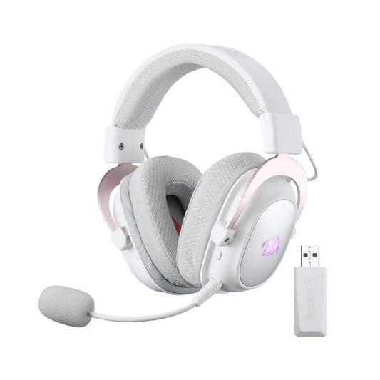 Redragon H510 PRO 3-Mode RGB Gaming 7.1 Surround Sound Headset,53MM Audio Drivers in Memory Foam Ear Pads Headphone